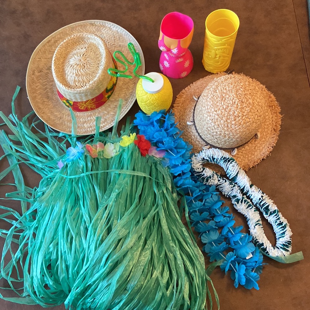 Hawaiian Luau Party Items